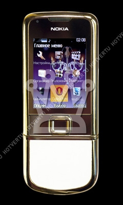 Nokia 8800 Arte Gold с белой кожей